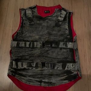 Waimea “body armor” style Velcro fashion vest